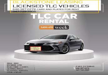 Uber TLC - Hybrid and EV Cars for Rent: Toyota Camry, and More